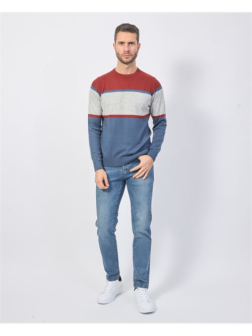 Yes Zee Men's Color Block Sweater YES ZEE | M873-MK002704